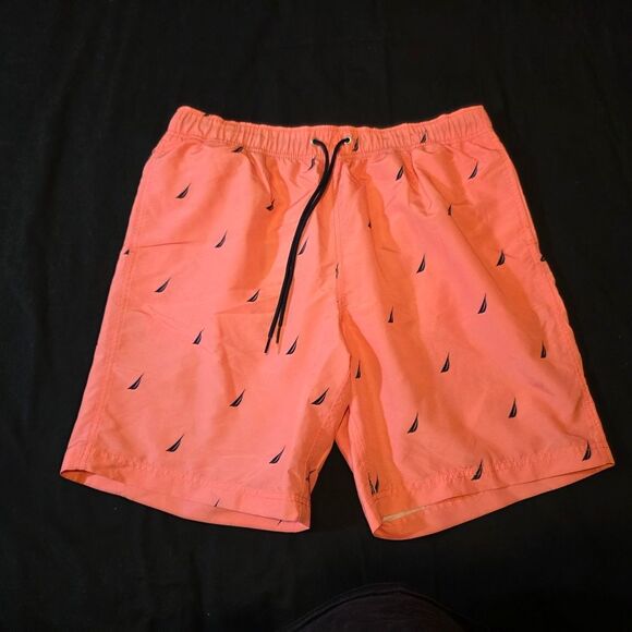 Nautica Coral Swim Shorts Mens Large - Picture 1 of 3